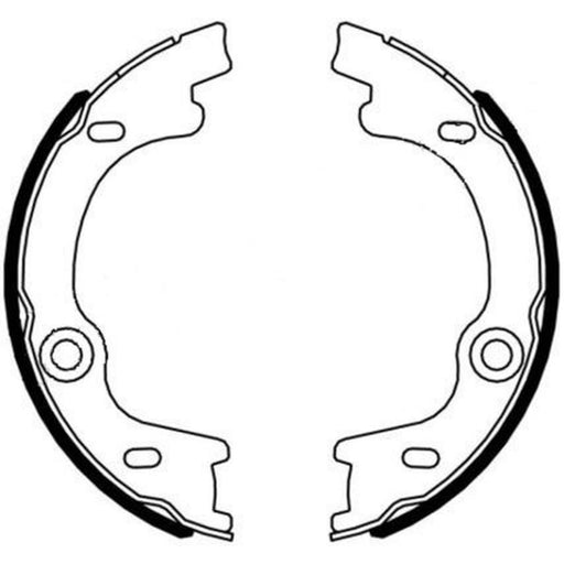 Mintex Parking Brake Shoe Set MFR676