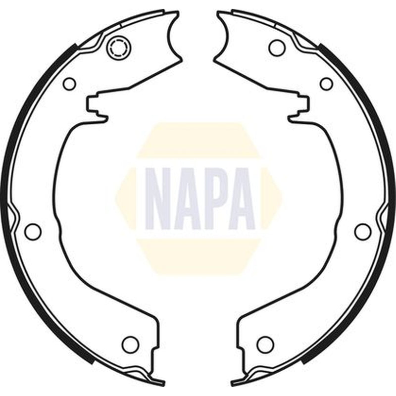 NAPA Parking Brake Shoe Set NBS5040