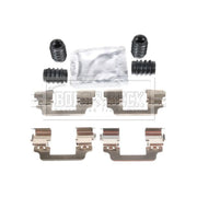 Borg & Beck Brake Pad Accessory Fitting Kit Rear BBK1508
