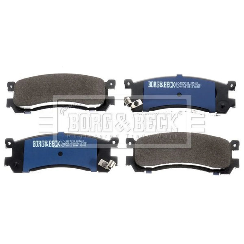 Borg & Beck Rear Brake Pad Set BBP2135