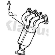 Klarius Catalyst Type Approved With Pipe Front 321984