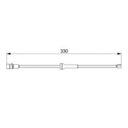 Bosch Brake Pad Wear Sensor Front 1 987 474 581