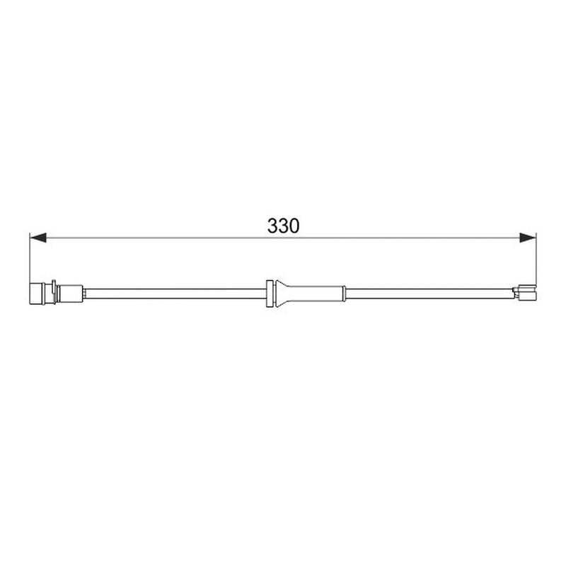 Bosch Brake Pad Wear Sensor Front 1 987 474 581