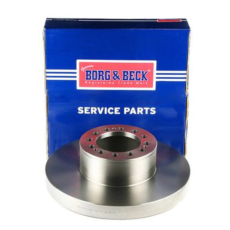 Borg & Beck 2 x Solid Front Brake Discs BBD32877