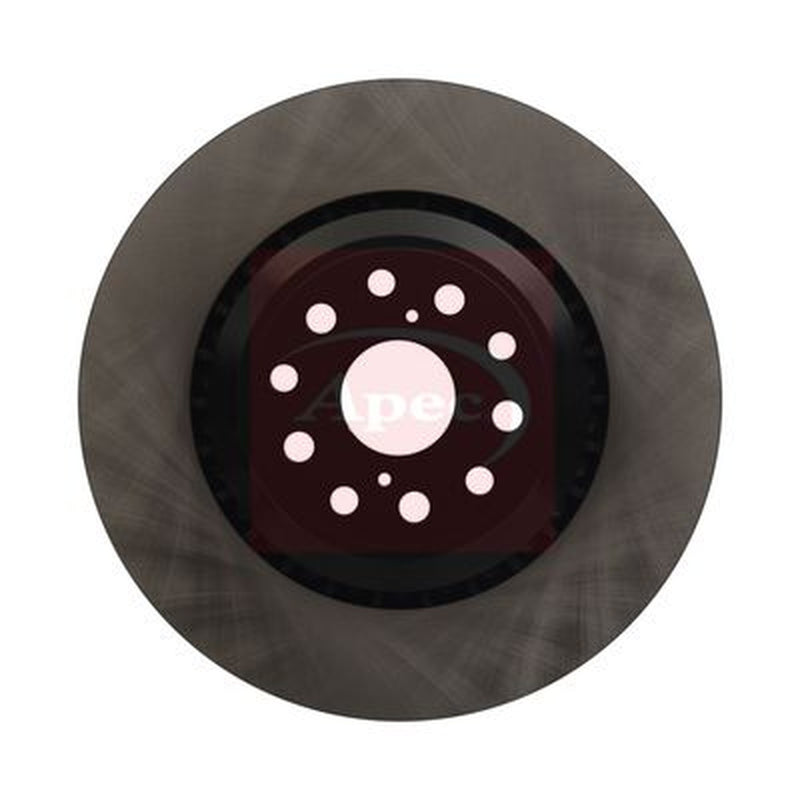 Apec 2 x Vented Front Brake Discs DSK2827