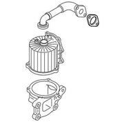 Elring Crankcase Ventilation Gasket Thick from cylinde 387.520