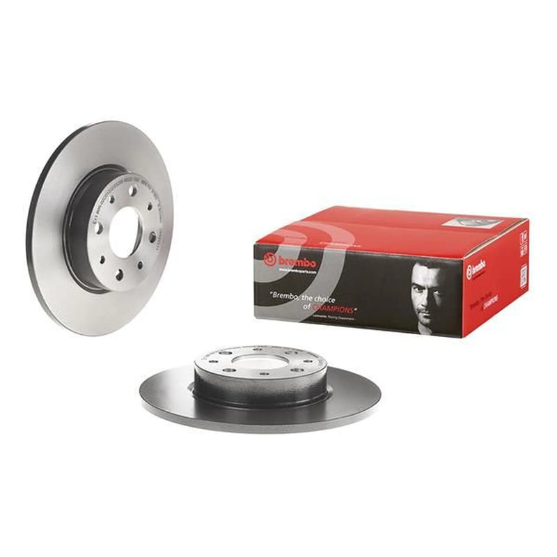 Brembo 2 x Solid Rear Brake Discs 08.A915.11