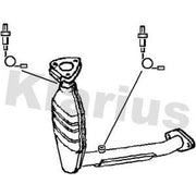 Klarius Catalyst Type Approved With Pipe Front 321838