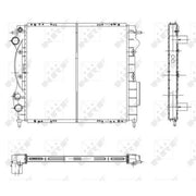 NRF Engine Radiator 58934