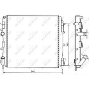 NRF Engine Radiator 58316A
