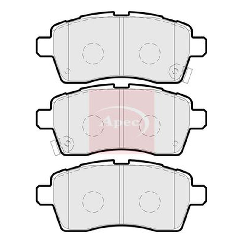 Apec Front Brake Pad Set PAD2291