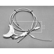 Borg & Beck Handbrake Cable Left Rear BKB1147