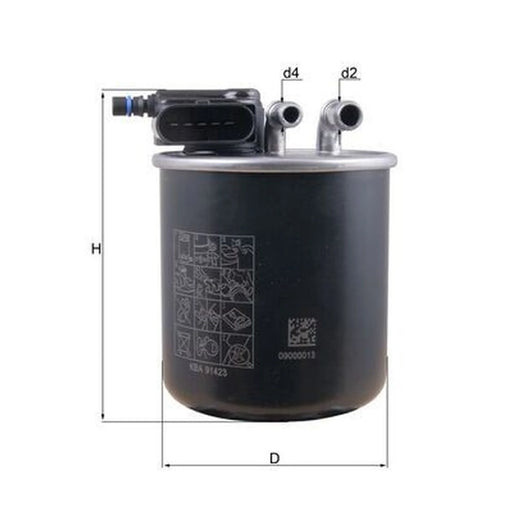Mahle Fuel Filter Element KL 942
