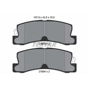 Textar Rear Brake Pad Set 2183301