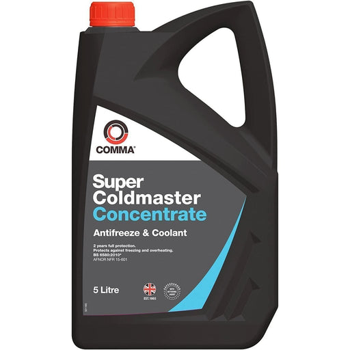 Comma Super Coldmaster Antifreeze & Coolant - Concentrated - 5 Litre Comma  - Town Parts