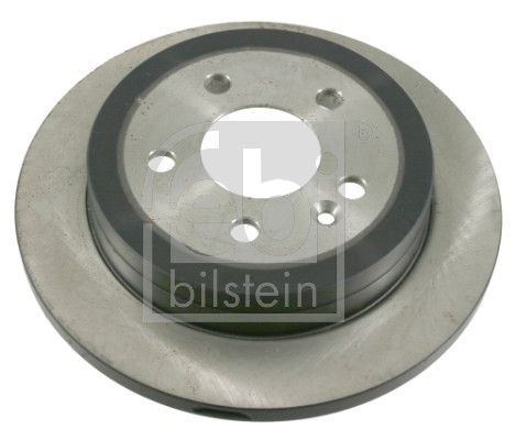 Febi 2 x Brake Disc Set Solid Rear
