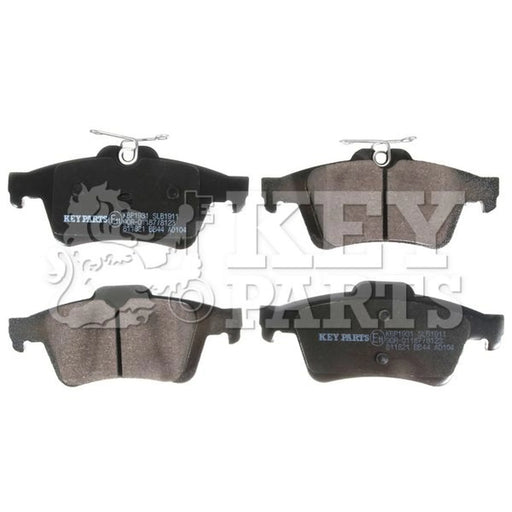 Key Parts 4 x Rear Brake Pad Set KBP1931