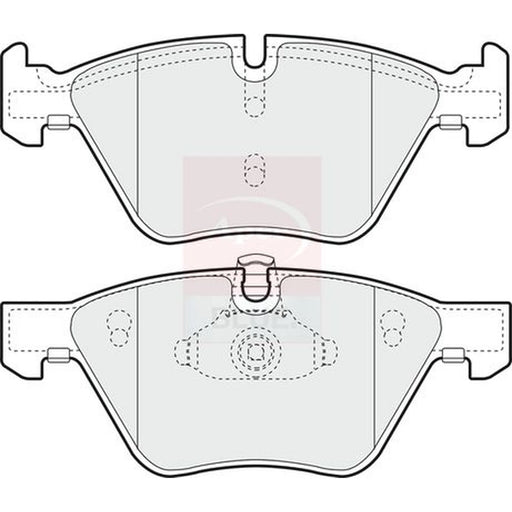 Apec Front Brake Pad Set PD3081