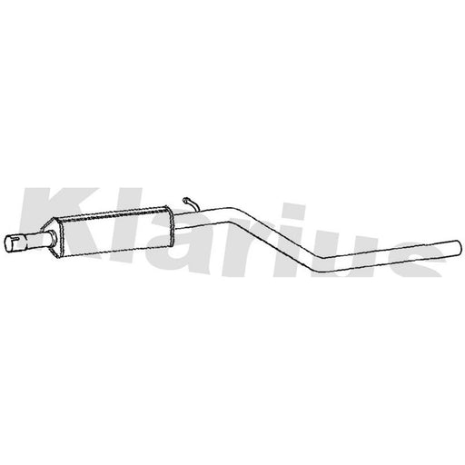 Klarius Box With Front Pipe Front SE245K