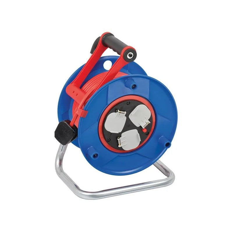 Brennenstuhl Garant Bretec® Cable Reel 240V 13A 3-Socket 25m - 1208853