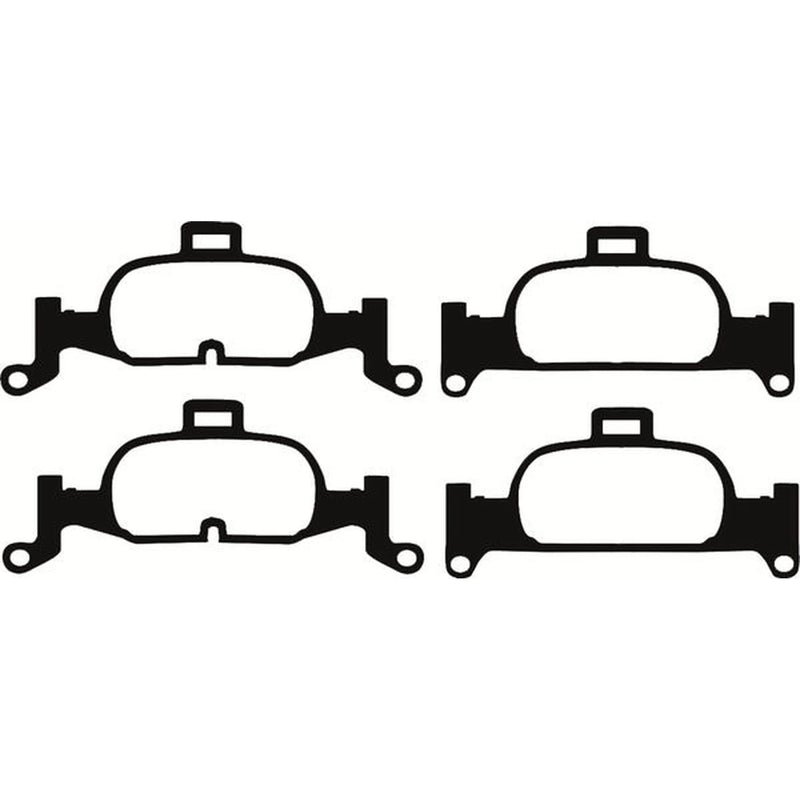 Abtex Front Brake Pad Set PLU2304