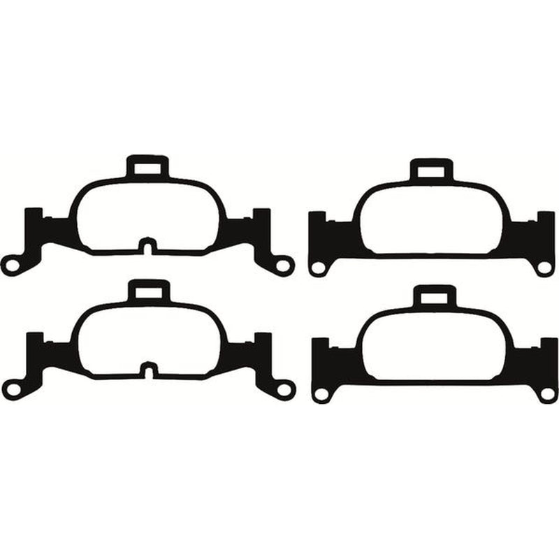 Abtex Front Brake Pad Set PLU2304