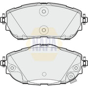 NAPA Front Brake Pad Set NBP1183