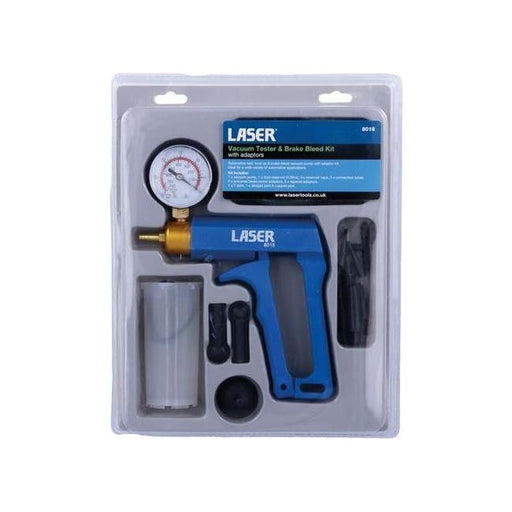 Laser Vacuum Tester & Brake Bleed Kit 8018 Laser  - Town Parts