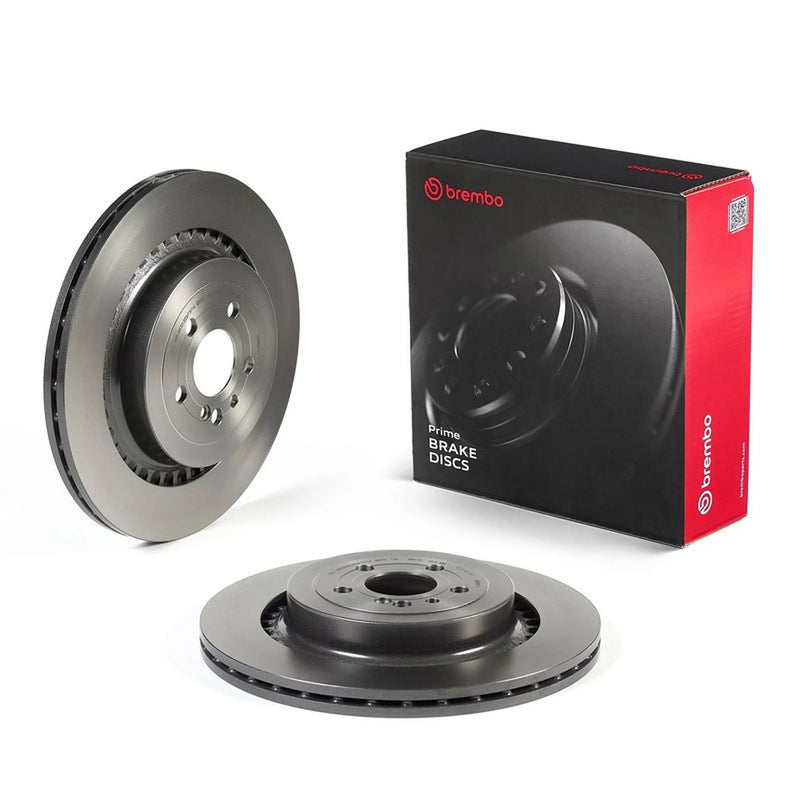 Brembo 2 x Internally Vented Rear Brake Discs 09.B981.11