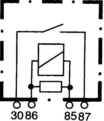 Hella 4RA 007 793-047 Relay, main current