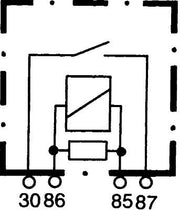 Hella 4RA 007 791-017 Relay, main current