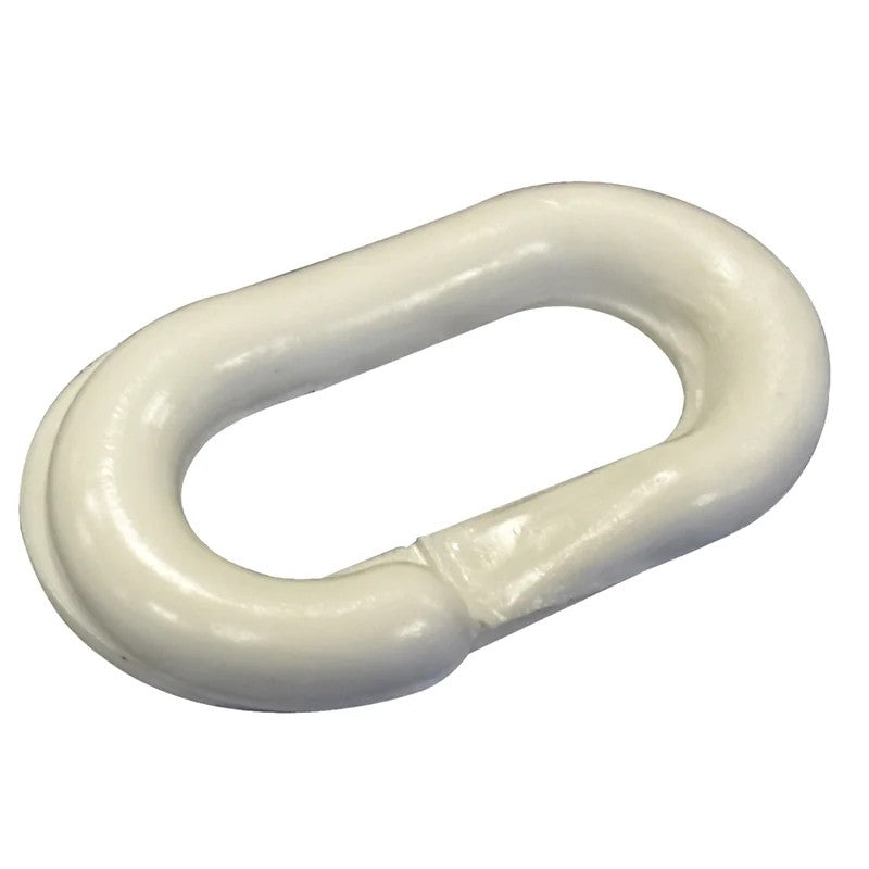 Faithfull Plastic Joining Links 8mm White (Pack 4) - FAICHPJLW