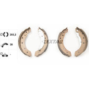 Textar Brake Shoe Set Axle Kit 91048000