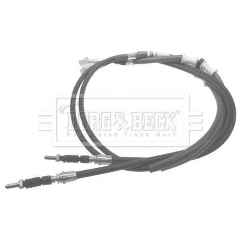 Borg & Beck Handbrake Cable Left Rear BKB2340