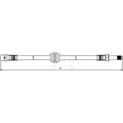 Apec Brake Hydraulic Hose Line Rear HOS3845