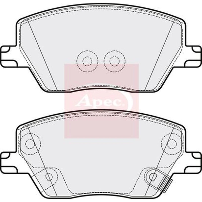 Apec Front Brake Pad Set PAD2138