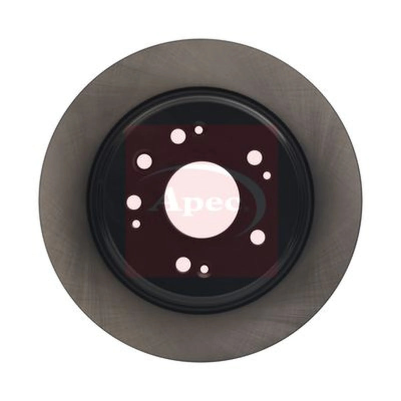 Apec 2 x Solid Rear Brake Discs DSK2337