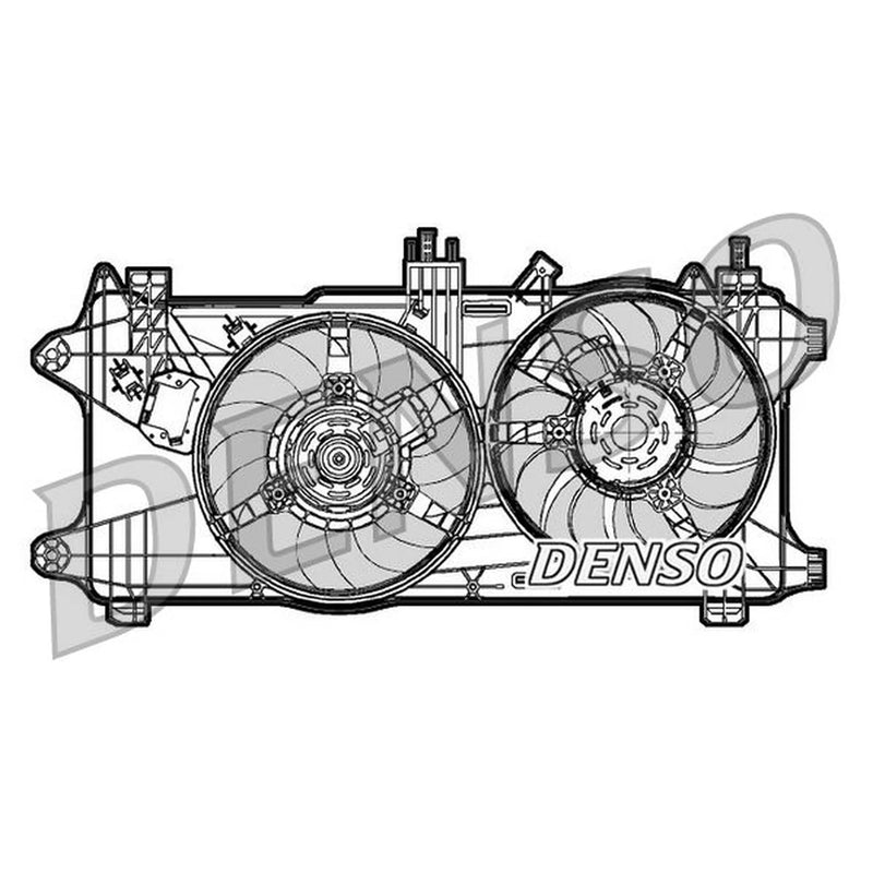 Denso Engine Cooling Fan DER09027