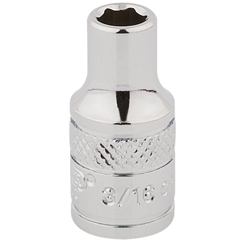 Draper Expert Socket 1/4" Sq. Dr. 3/16" HI-TORQ®