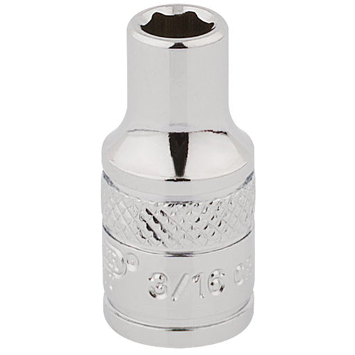 Draper Expert Socket 1/4" Sq. Dr. 3/16" HI-TORQ®