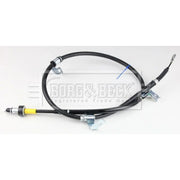 Borg & Beck Handbrake Cable Right Rear BKB3917