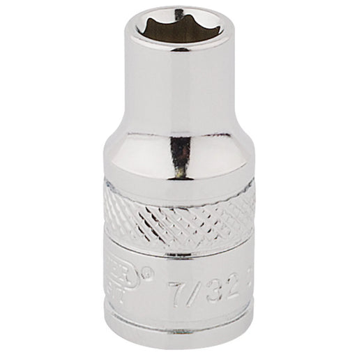 Draper Expert Socket 1/4" Sq. Dr. 7/32" 6 Point