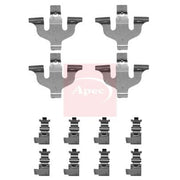 Apec Brake Pad Accessory Fitting Kit Front KIT1596