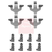 Apec Brake Pad Accessory Fitting Kit Front KIT1596