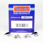 Borg & Beck Brake Pad Accessory Fitting Kit Rear BBK1733