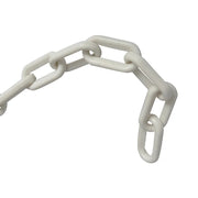 Faithfull Plastic Chain 8mm x 12.5m White - FAICHPLW812C
