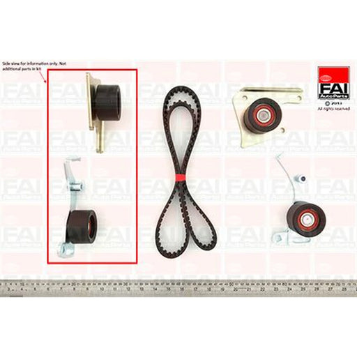 FAI Timing Belt Kit with Rollers TBK39