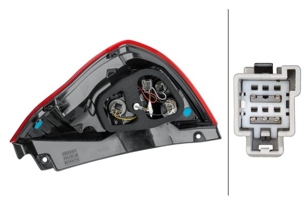 Hella 2SD 354 850-011 Tail Light Assembly