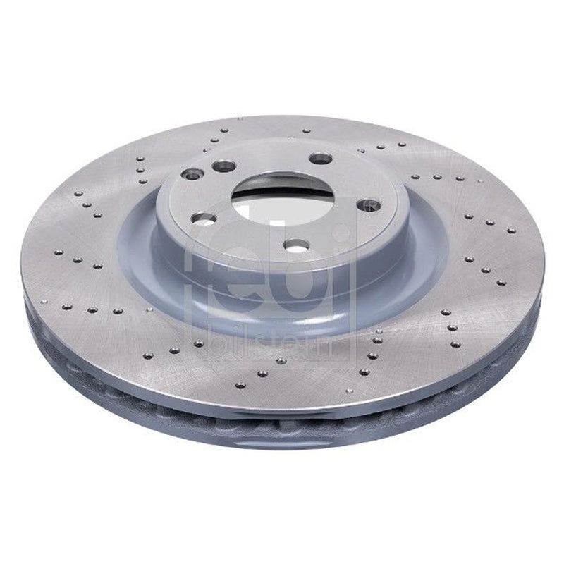 Febi 2 x Perforated/Vented Front Brake Discs 44008