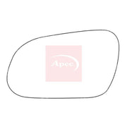 Apec Exterior Wing Mirror Glass Left AMS2683